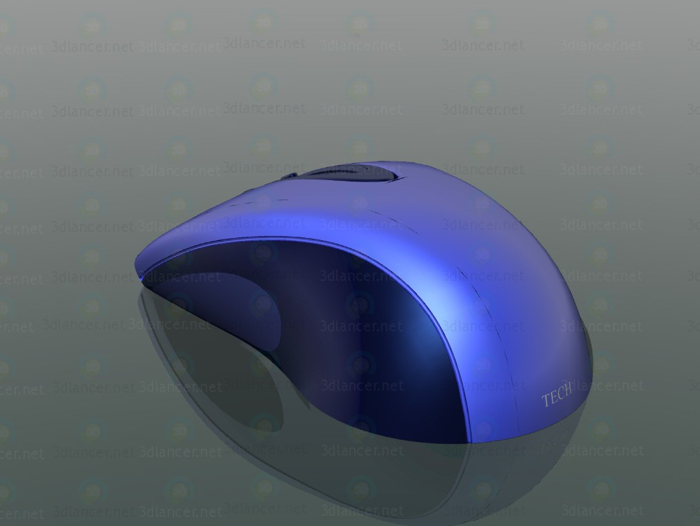 modèle 3D souris d’ordinateur - preview