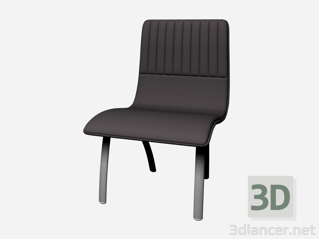 modèle 3D Fauteuil sans accoudoirs HERMAN FISSA 1 - preview