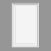 3d model Door panel D507 (55 x 90.5 x 1.7 cm) - preview