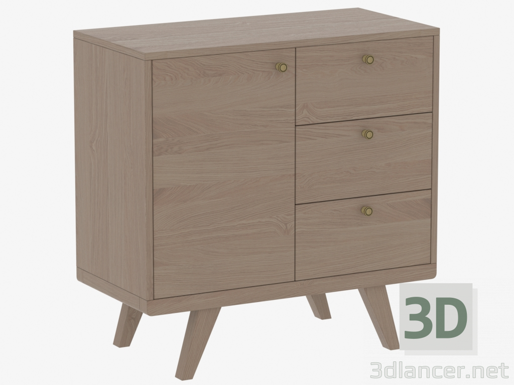 Modelo 3d Mini-baú THIMON (IDC005007000) - preview