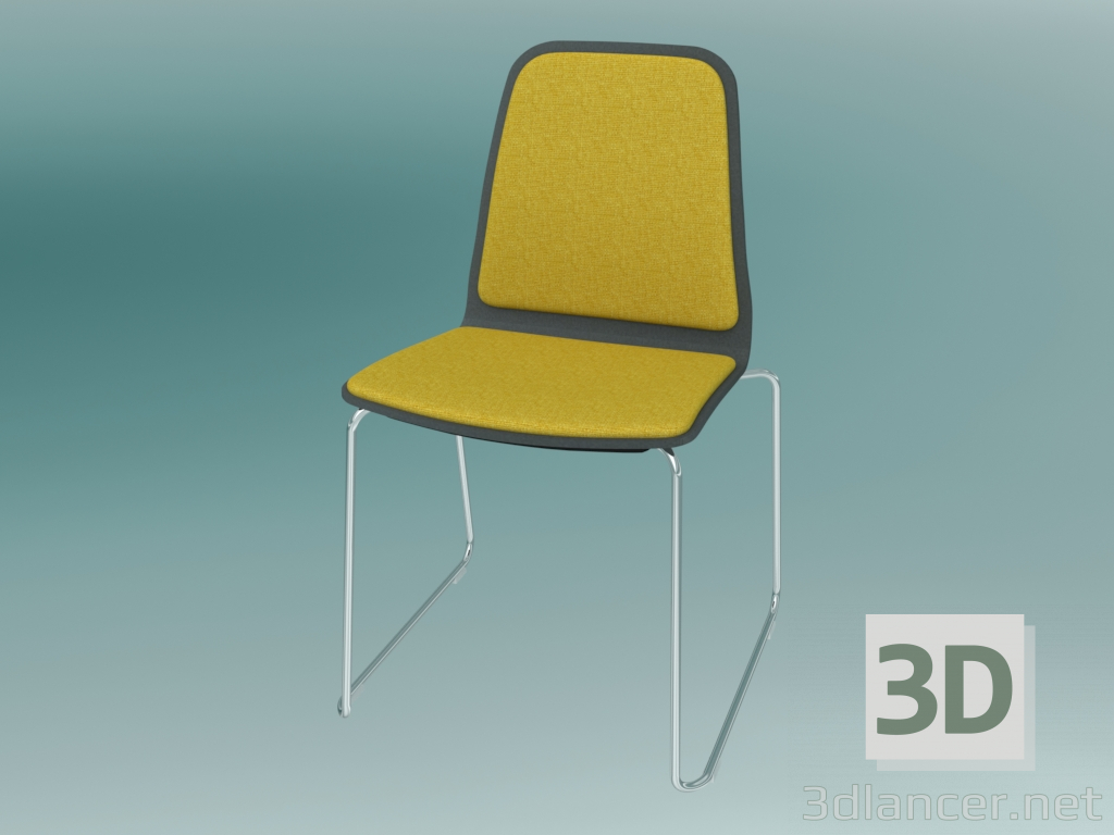 modello 3D Sedia visitatore (K31V3) - anteprima