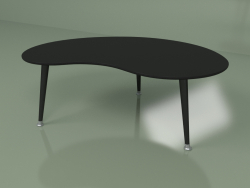 Table basse Kidney (noir)