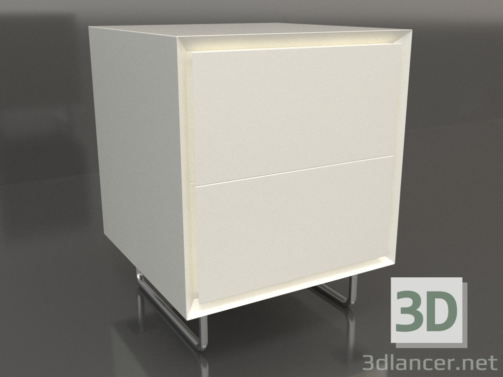 Modelo 3d Armário TM 012 (400x400x500, cor plástica branca) - preview