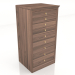 3d model Cajonera L53 H103,5 - vista previa