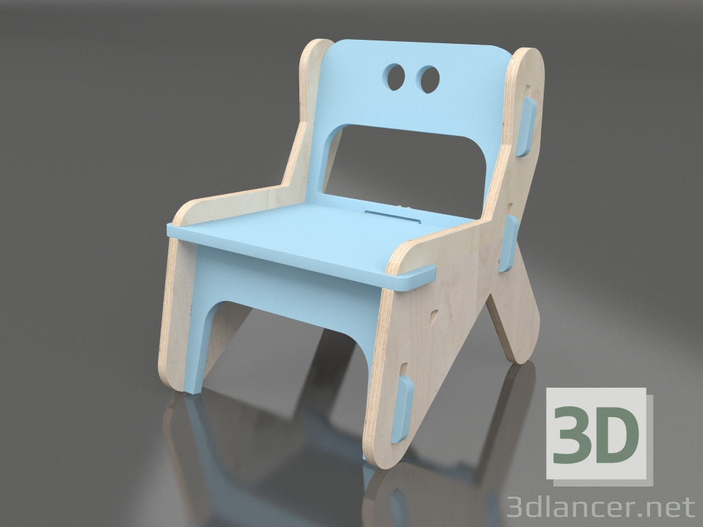 3d model Silla CLIC C (CBCC00) - vista previa