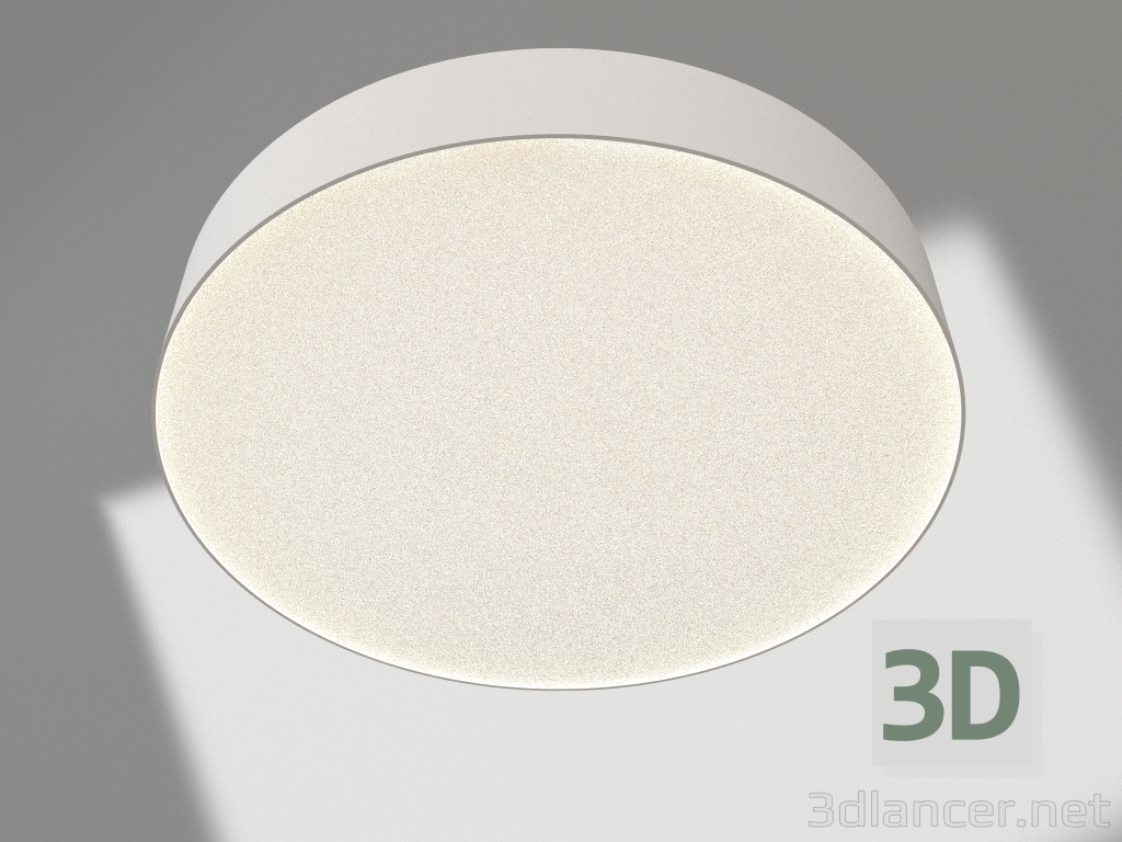 3d model Lámpara IM-RONDO-EMERGENCY-3H-R400-40W Day4000 (WH, 120 grados, 230V) - vista previa