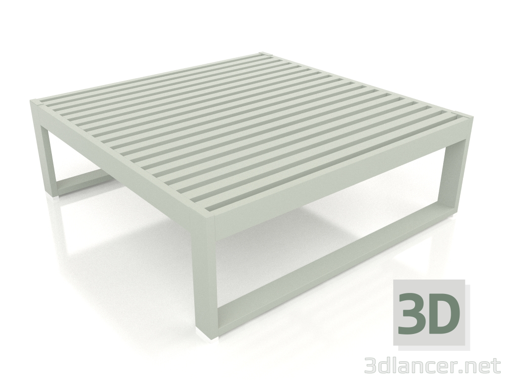 3d model Mesa de centro 91 (Gris cemento) - vista previa