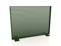 Cloison aluminium 150x110 (Vert bouteille)