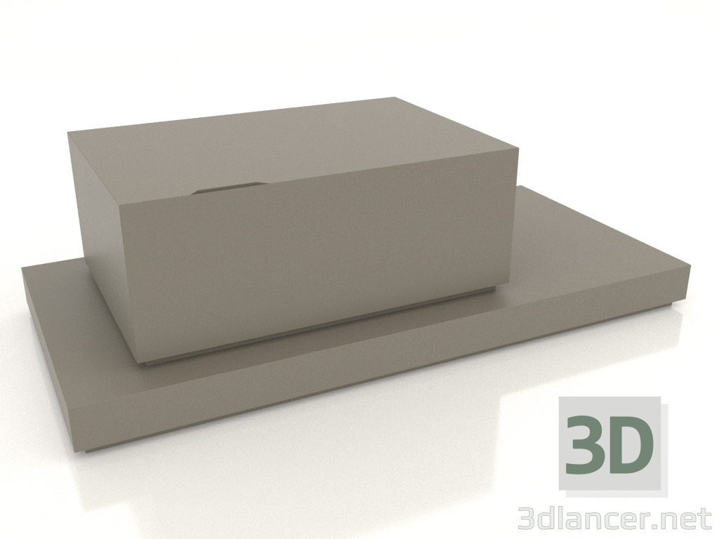 3d модель Блок зберігання Simmetria 1000х500х320 мм (варіант 2) – превью 3d модель Блок зберігання Simmetria 1000х500х320 мм (варіант 2) – превью