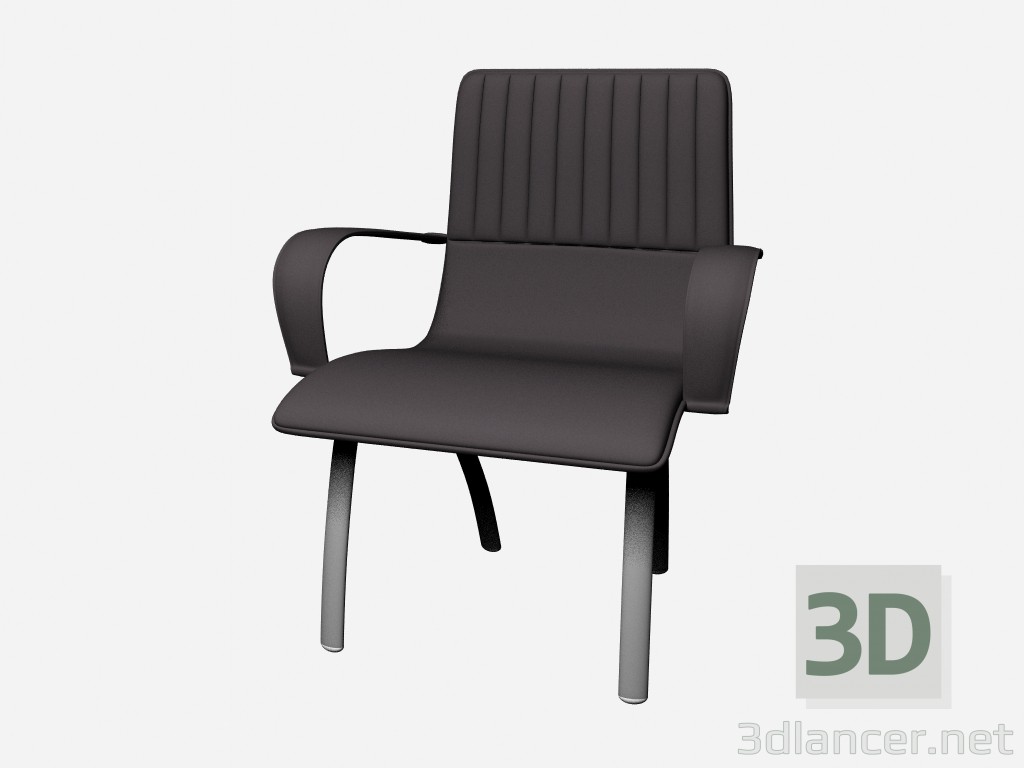 3d model Silla con brazos HERMAN FISSA 1 - vista previa