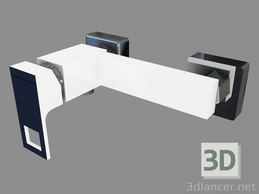 Modelo 3d Misturador para duche sem chuveiro - cromado branco Anemon (BCZ W400) - preview