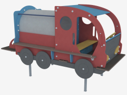 Children's playground equipment Truck with tank (5128)