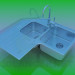 3d model Fregadero de cocina - vista previa
