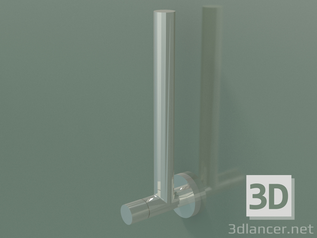 3d model Válvula de ángulo de pared (22901979-08) - vista previa