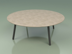 Table basse 012 (Metal Smoke, Farsena Stone)