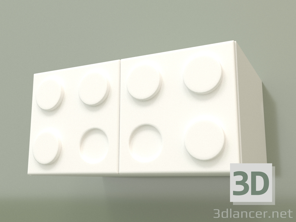 Modelo 3d Mezanino (Branco) - preview