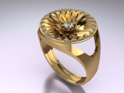 anillo de loto