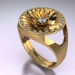 modèle 3D de Bague Lotus acheter - rendu