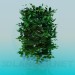 3d model Lush bush - preview