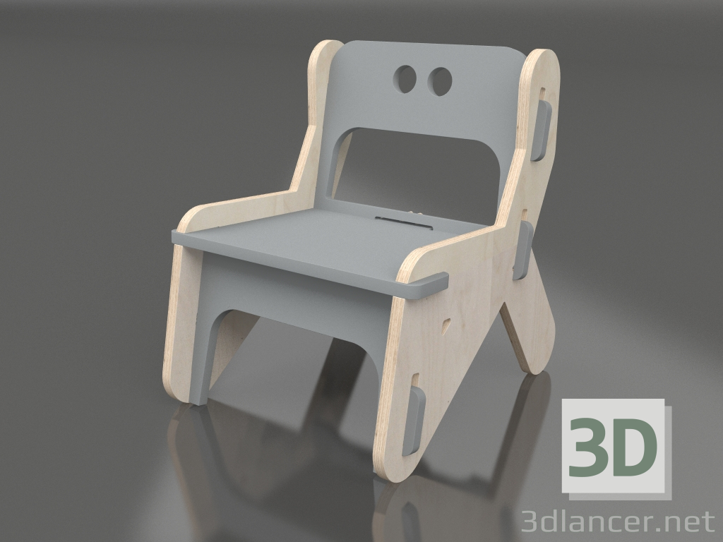 3d model Silla CLIC C (CQCC00) - vista previa