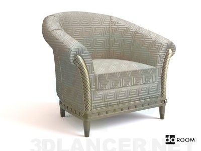 modèle 3D chaise - preview