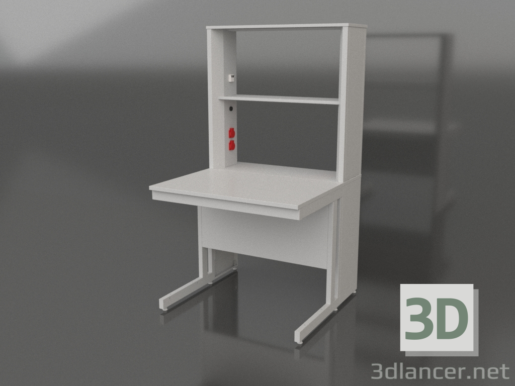 3d model Laboratory chemical table (with attachment) 900 SPT 770 - preview 3d model Laboratory chemical table (with attachment) 900 SPT 770 - preview