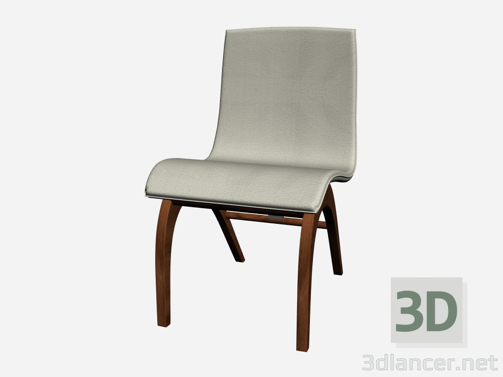 modèle 3D Fauteuil sans accoudoirs ligne HERMAN - preview