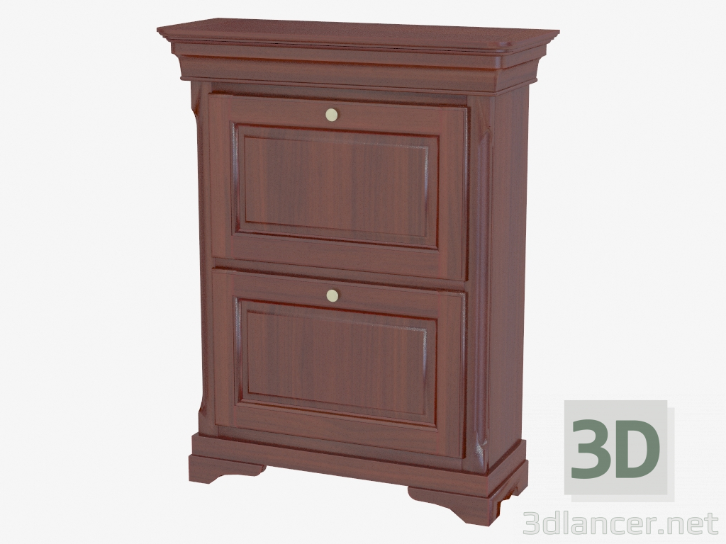 3d model Shoe cabinet with two doors FS3313 - preview