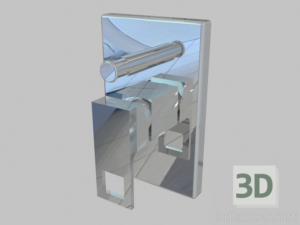 3d модель Прихований душовою змішувач з перемикачем на душ Anemon (BCZ 044P) – превью