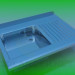 3d model Fregadero de cocina - vista previa