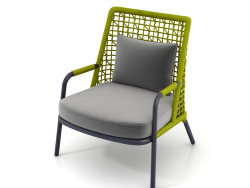 Fauteuil vert