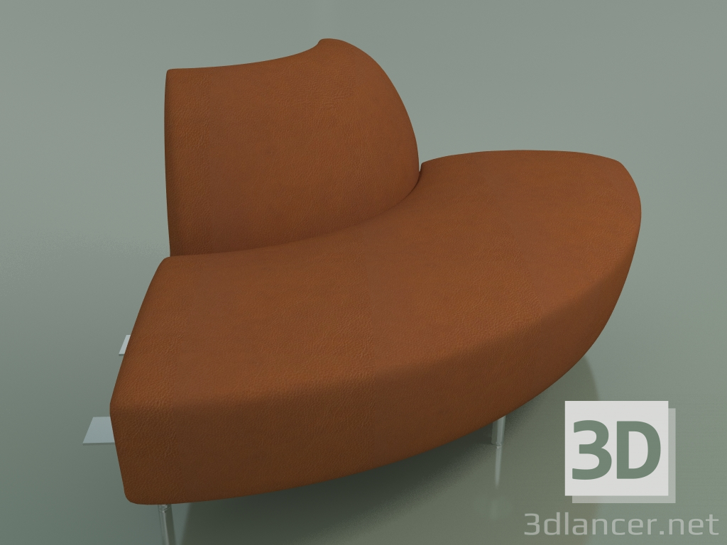 3D modeli Dış köşe merkezi modülü 2823 (90 °, LU1) - önizleme