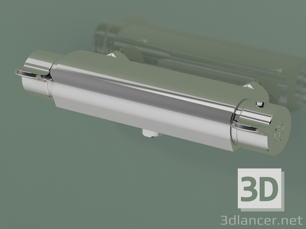 3d модель Змішувач для душа Nordic 3 термостат (GB41215604) – превью