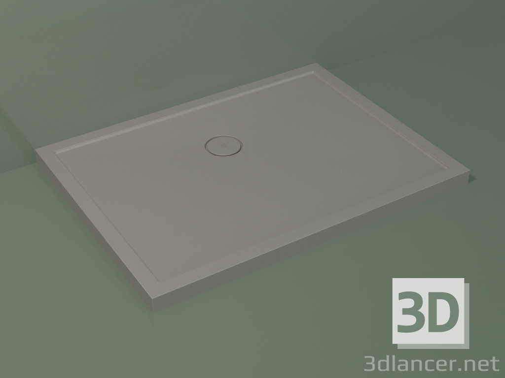 3d model Plato de ducha Medio (30UM0131, Clay C37, 120x90 cm) - vista previa