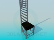 Silla con respaldo alto