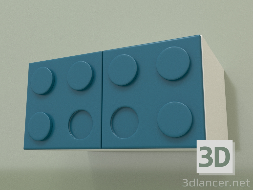 3d model Entresuelo (Turquesa) - vista previa