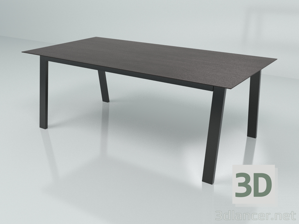 3d model Mesa de comedor 22° - 114° TAI PO (L - 200cm, W - 100cm, H - 73cm) - vista previa