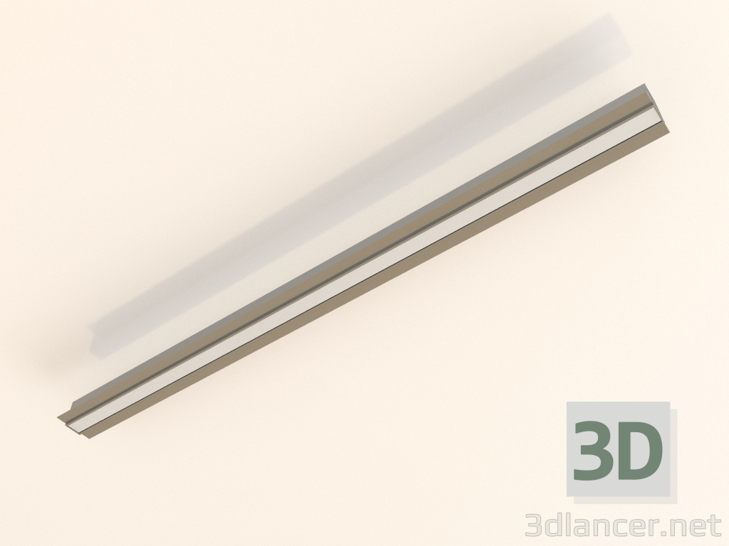 3d модель Світильник втоплений Thiny Slim RT 120 – превью