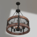 3d model Pendant lamp Vittoria (FR4561-PL-05-B) - preview