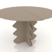 Modelo 3d Mesa de centro 65 x 40 cm (bege) - preview