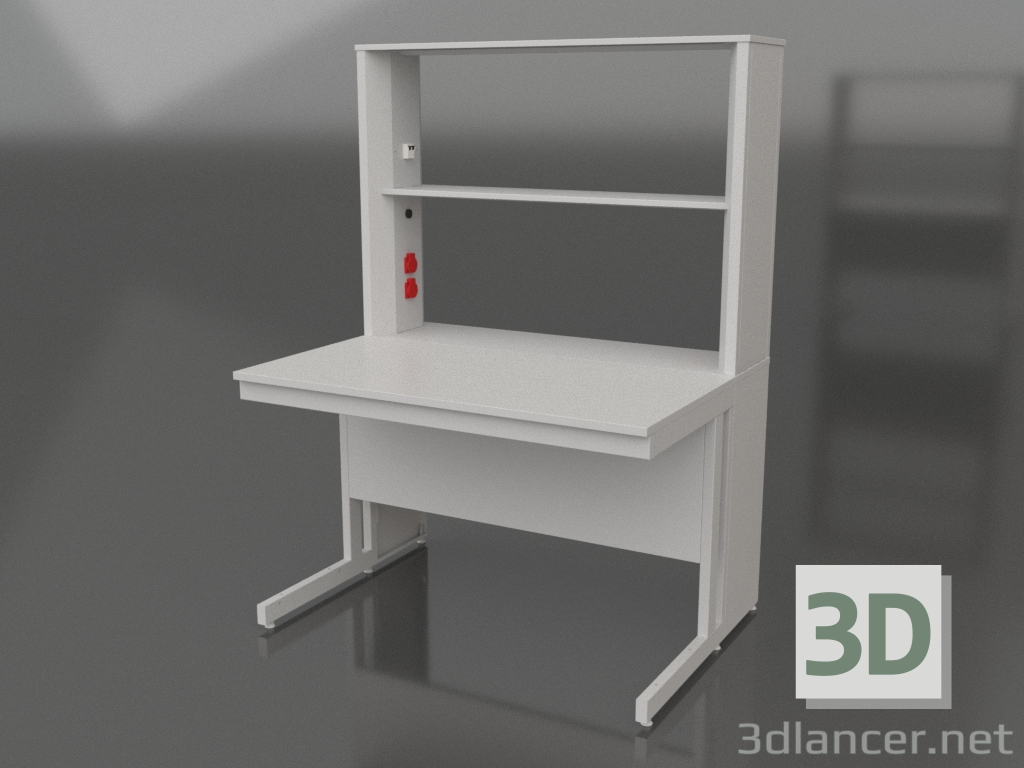 3d model Laboratory chemical table (with attachment) 1200 SPT 770 - preview 3d model Laboratory chemical table (with attachment) 1200 SPT 770 - preview