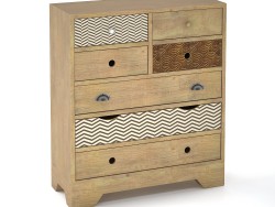 Cassettone scandinavo stile Rafn