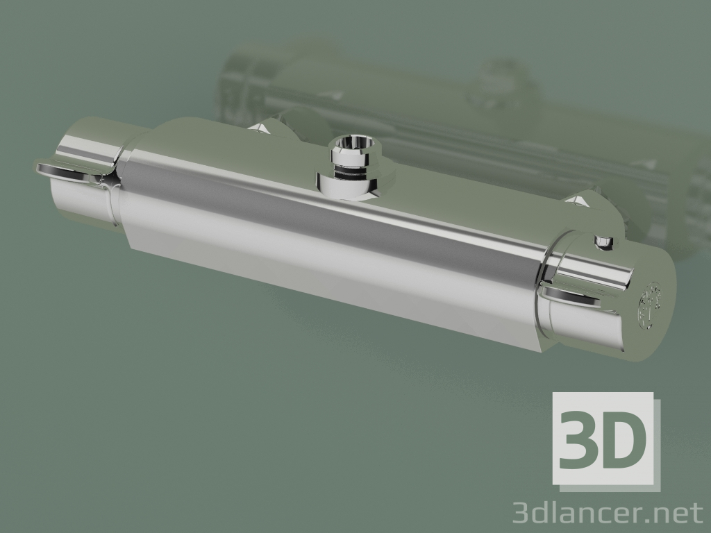 3d модель Змішувач для душа Nordic 3 термостат (GB41215624) – превью