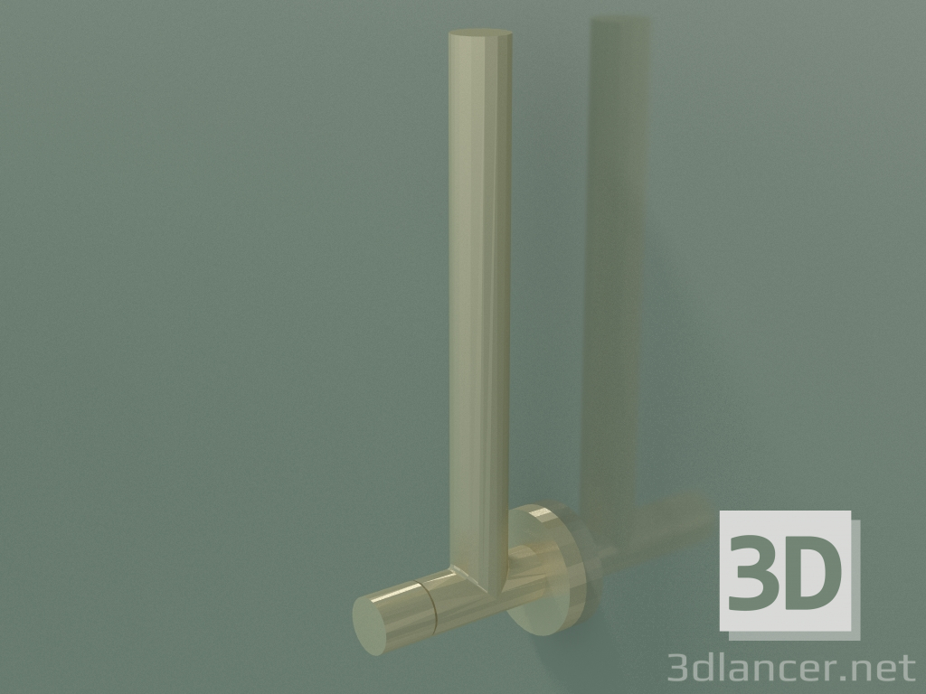 3d model Válvula de ángulo de pared (22901979-28) - vista previa