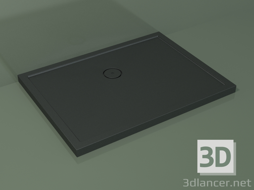 3d model Shower tray Medio (30UM0131, Deep Nocturne C38, 120x90 cm) - preview