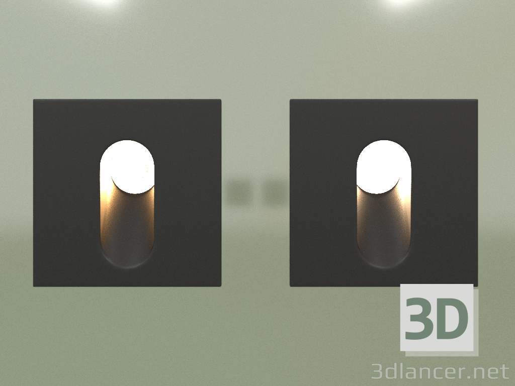 3d model Wall lamp SIDER 3000K BK 17015 - preview