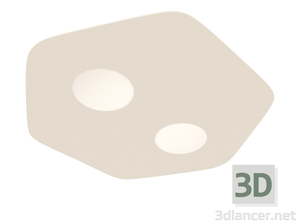 3d model Ceiling lamp (6643) - preview