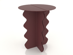 Table basse 40 x 50 cm (bordeaux)