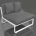 3d model Modular sofa, section 3 (White) - preview