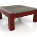 modèle 3D Table d'appoint (Vin rouge, DEKTON Radium) - preview